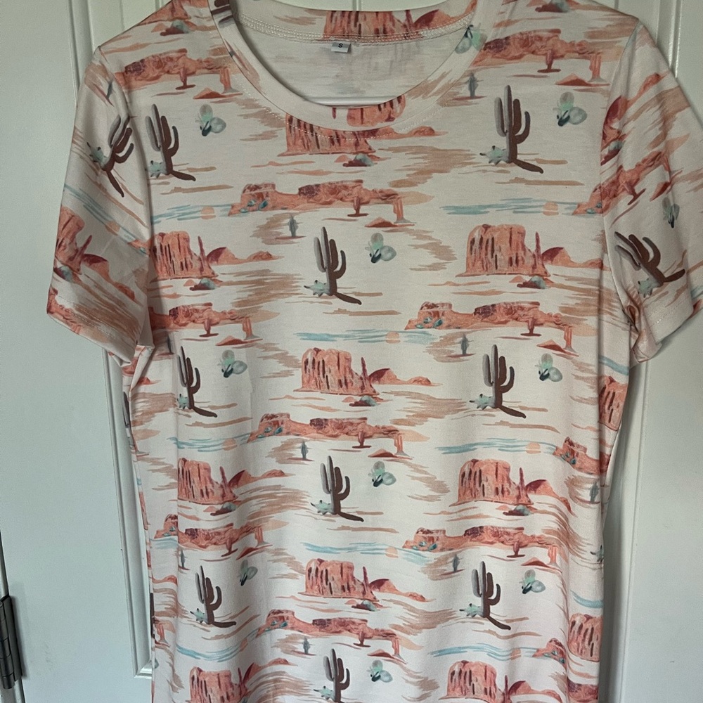 Desert Print T-Shirt